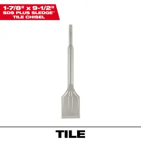 48-62-6030 Milwaukee 3608880 Sds Plus Tile Chisel 9 1/2 Inch L X 2 W Model#