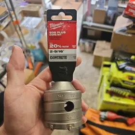42-20-5230 Milwaukee 2 9/16 Inch Concrete Sds Masonry Core Bit
