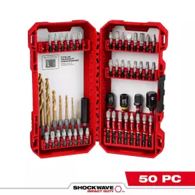 48-32-4013 Milwaukee 445005187166 Shockwave Impact Duty Drill And Driver Bit Set 50pc
