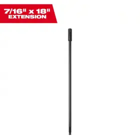 Milwaukee 445017899859 18 Inch X 7/16 Bit Extension Extention For Selfeed Bits And Hole Saws