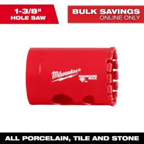 Milwaukee 445022156107 1-3/8 Inch Diamond Max Hole Saw