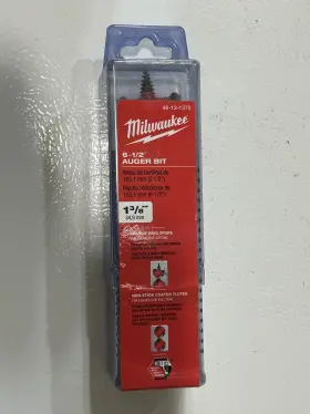 48-13-1370 Milwaukee 1-3/8-by-6-1/2-inch Auger Bit 1-3/8 Inch Drill