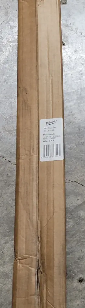 48-13-8118 Milwaukee 3/16 Inch X 52 1/2 Flexible Cable Bit Extension
