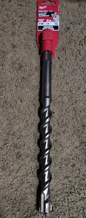 48-20-3944 Milwaukee Sds-max Bit 7/8 Inch X 13 4 Cutter Rotary Hammer