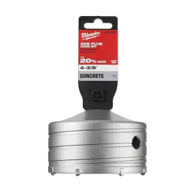 48-20-5255 Milwaukee 4-3/8 Inch Carbide Sds-plus Masonry Core Bit