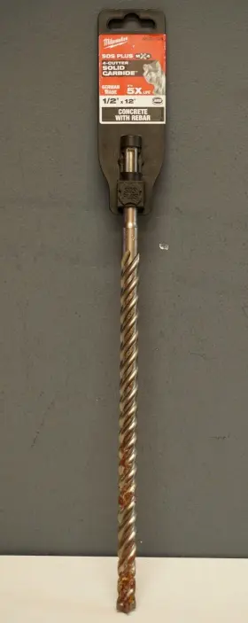 48-20-7374 Milwaukee 4-cutter Sds-plus Carbide Drill Bit 1/2 Inch X12