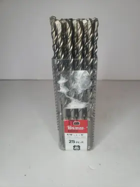 48-20-7531 Milwaukee Sds Plus 1/4 Inch X 4 6 Tool 25 Piece