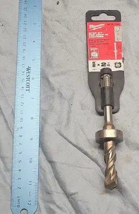 48-20-7655 Milwaukee Stop Bit Sds Plus 5/8 In Metal Drop-in Anchors Silver