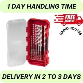 48-20-8899 Milwaukee Shockwave Carbide Multi-material Drill Bit Set Standard 7-piece New