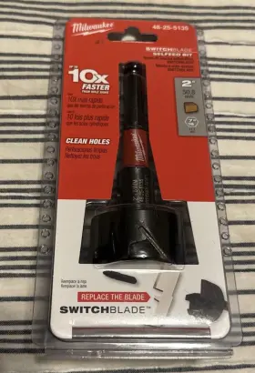 48-25-5135 Milwaukee 2-inch Switchblade Selfeed Bit