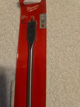 48-27-10180 Milwaukee Flat Boring Bit Hex 5/8
