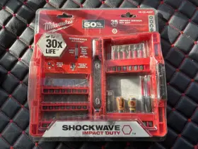 48-32-4007 Milwaukee 35 Pc Impact Driver Bit Set -