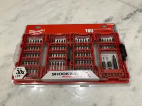 48-32-4065 Milwaukee Shockwave 100pc Impact Duty Alloy Steel Screw Driver Bit Set
