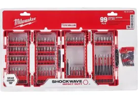 48-32-4088 Milwaukee 99 Piece Shockwave Impact Duty Driver Bit Set New
