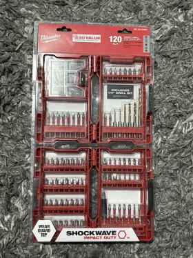 48-32-4490 Milwaukee Shockwave Impact Duty Drill And Driver Bit Set New