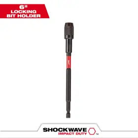 48-32-4532 Milwaukee Shockwave Impact Duty Locking Bit Holder 6 Inch Model#