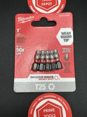 48-32-4636 Milwaukee Shockwave Impact Driver Bit Set New
