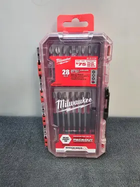 48-32-5164 Milwaukee Tools Shockwave Impact Duty Driver Bit Set 28pc