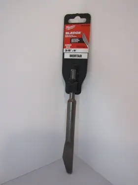 48-62-6049 Milwaukee Sledge Sds Plus Mortar Knife 3/8 Inch X 8
