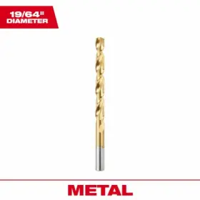 48-89-2216 Milwaukee 3 Pack - Thunderbolt Titanium Drill Bit 19/64 Inch
