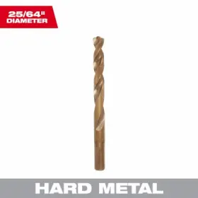48-89-2322 Milwaukee Red Helix Cobalt Drill Bit 25/64 Inch -