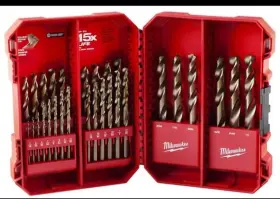 48-89-2332 Milwaukee Red Helix Cobalt Drill Bits - New