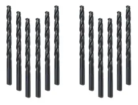 48-89-2832 Milwaukee 12 Pack 1/4 Inch Thunderbolt Black Oxide Drill Bit Bits