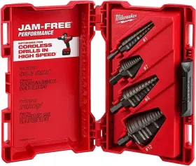 48-89-9223 Milwaukee Step Drill Bit Set 4 Pieces