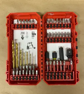 48894444 Milwaukee Shockwave Bit Set Incomplete