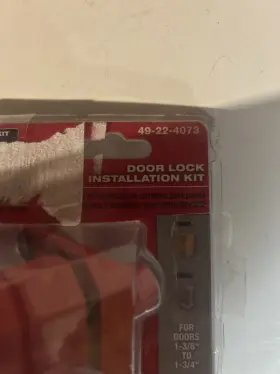 49-22-4073 Milwaukee Bi-metal Door Lock Installation Hole Dozer Saw Kit