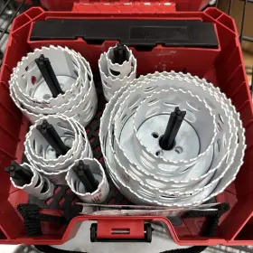 49-22-4105 Milwaukee Electrician Hole Dozer Saw Kit - 19pc