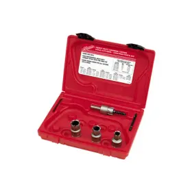 Milwaukee 49-22-8200 Quick Change Steel Plate Carbide Hole Cutter Set 5pc