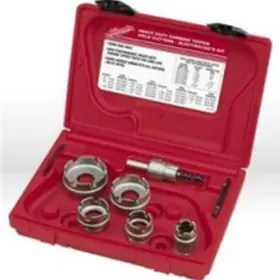 49-22-8310 Milwaukee 7-piece Carbide Cutter Plate Kit W Pilot Bit Arbor