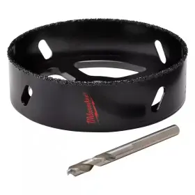 49-56-0305-49-56-0305 Milwaukee 6-3/8 Inch Carbide Recessed Light Hole Saw With Pilot Bit 49-56-0305