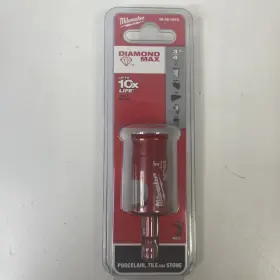 49-56-0515 Milwaukee Diamond Plus Hole Saw Drill Bit 3/4 Inch Tile And Stone New