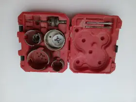 49-56-9075 Milwaukee 7pc. Big Hawg Hole Cutter Kit - Read