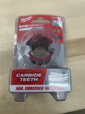 49-56-9200 Milwaukee 1-3/8 Inch Big Hawg With Carbide Teeth New Open Box