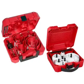 49-56-9290-49-22-4105 Milwaukee Big Hawg Carbide Hole Saw Kit 10-piece With Dozer Electricians