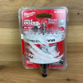 49-56-9670 Milwaukee 3 In Hole Dozer Bi-metal Saw With Arbor Multi Purpose