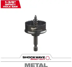 49-56-9830 Milwaukee 1-3/8 Inch Shockwave Impact Duty Hole Saw