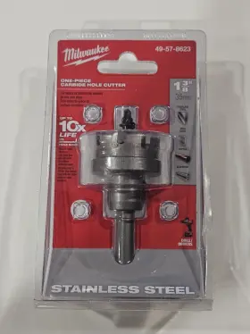 49-57-8623 Milwaukee 1-3/8 Inch Carbide Hole Cutter -