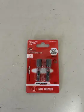 49-66-4522 Milwaukee 1/4 Inch Magnetic Nut Driver 2 Pack New