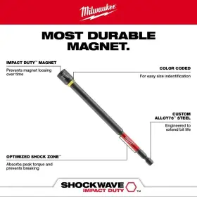 49-66-4583 Milwaukee Impact 5/16 X 6 Magnetic Nut Driver