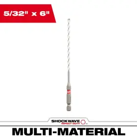 48-20-8882 Milwaukee 4921448 Shockwave Carbide Multi-material Drill Bit 5/32 Inch Model#