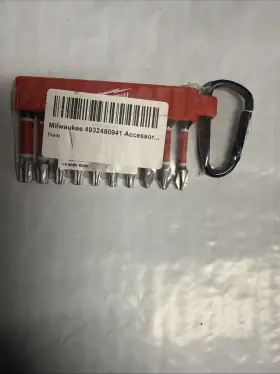 4932480941 Milwaukee Screwdriver Bits Shockwave Carabiner Bit Holder Pz Tx Ph