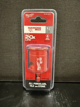 49-56-0519 Milwaukee 49560519 Diamond Max Hole Saw Bit 1-1/4 Inch