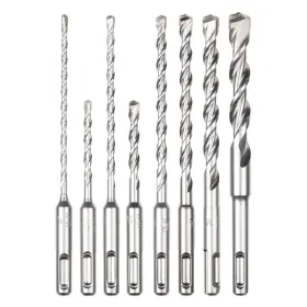 5637641 Milwaukee 8pc Sds M/2 Packout Kit Size Sae 5/32 In Included Qty. 8