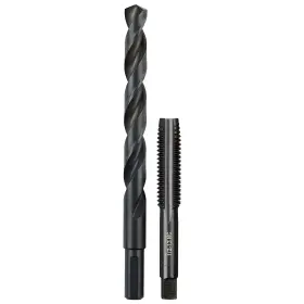 5969380 Milwaukee 1/2 Inch -13 Nc Plug Tap 27/64 Drill Bit Pieces Qty. 1