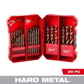 Milwaukee 726084163966 Cobalt Red Helix Drill Bit Set For Drivers 29-piece