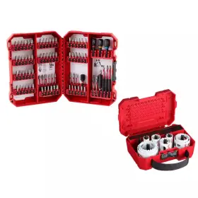 Milwaukee 744110644807 Shockwave Impact-duty Alloy Steel Screw Driver Bit Set With Hole Dozer General P
